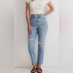 Madewell curvy perfect vintage jean size 25